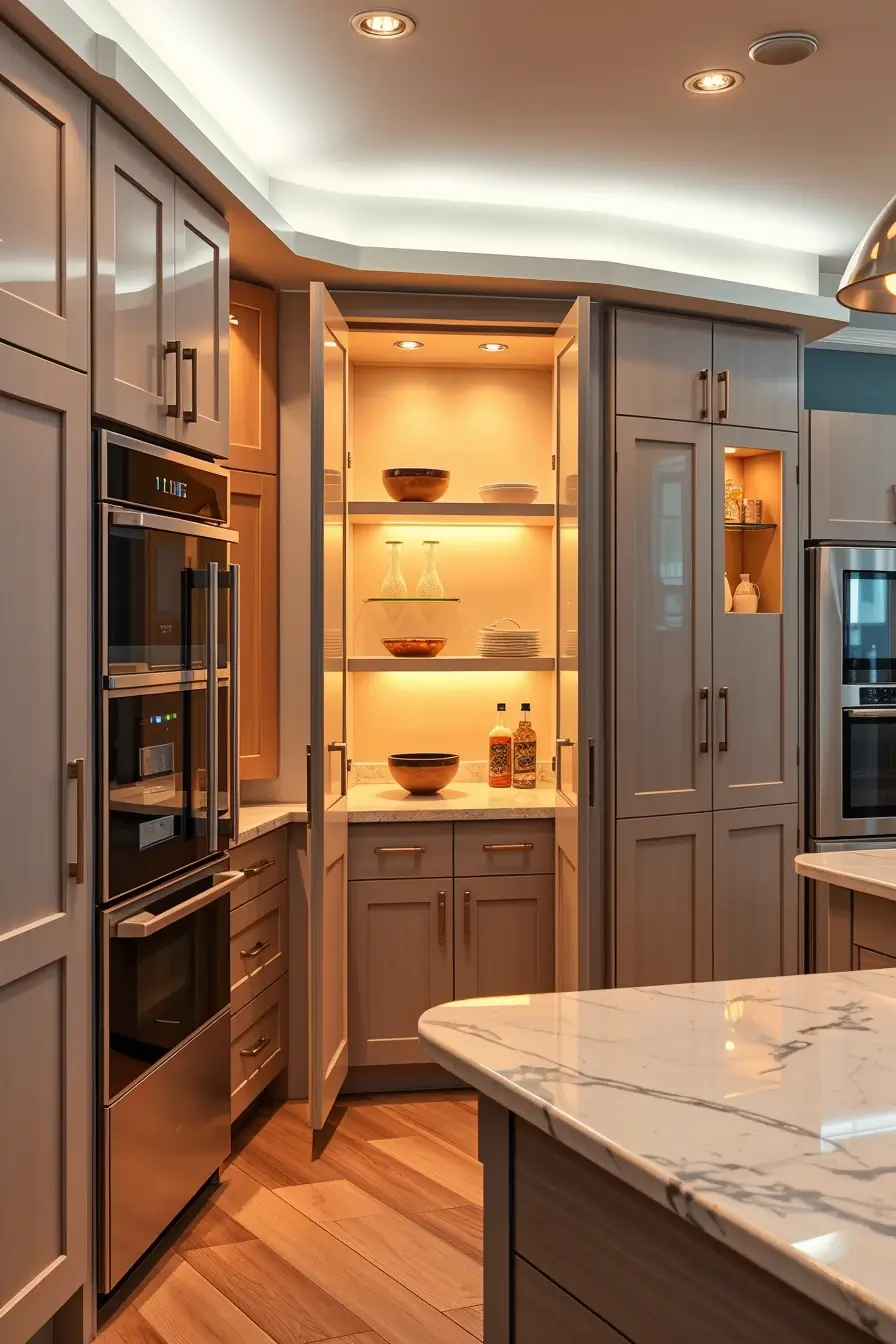 62 Corner Pantry Ideas 2026: Stylish, Modern & Designer Kitchen Storage