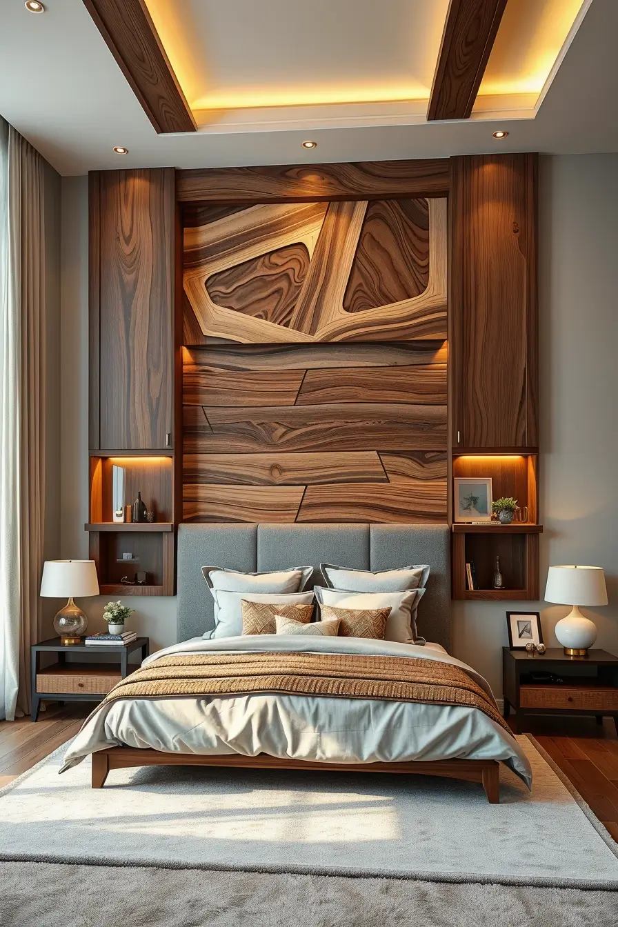 62 Wooden Bed Design Ideas 2026 With Sculptural And Designer Wooden Headboards