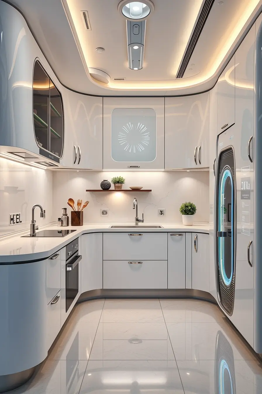 65 Small Kitchen Ideas 2026: Modern Designs, Curved Furniture & Space-Saving Trends