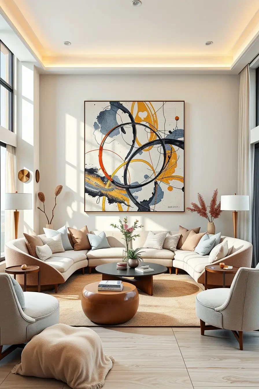 68 Apartment Living Room Designs 2026: Modern, Stylish, Curved Interior Ideas