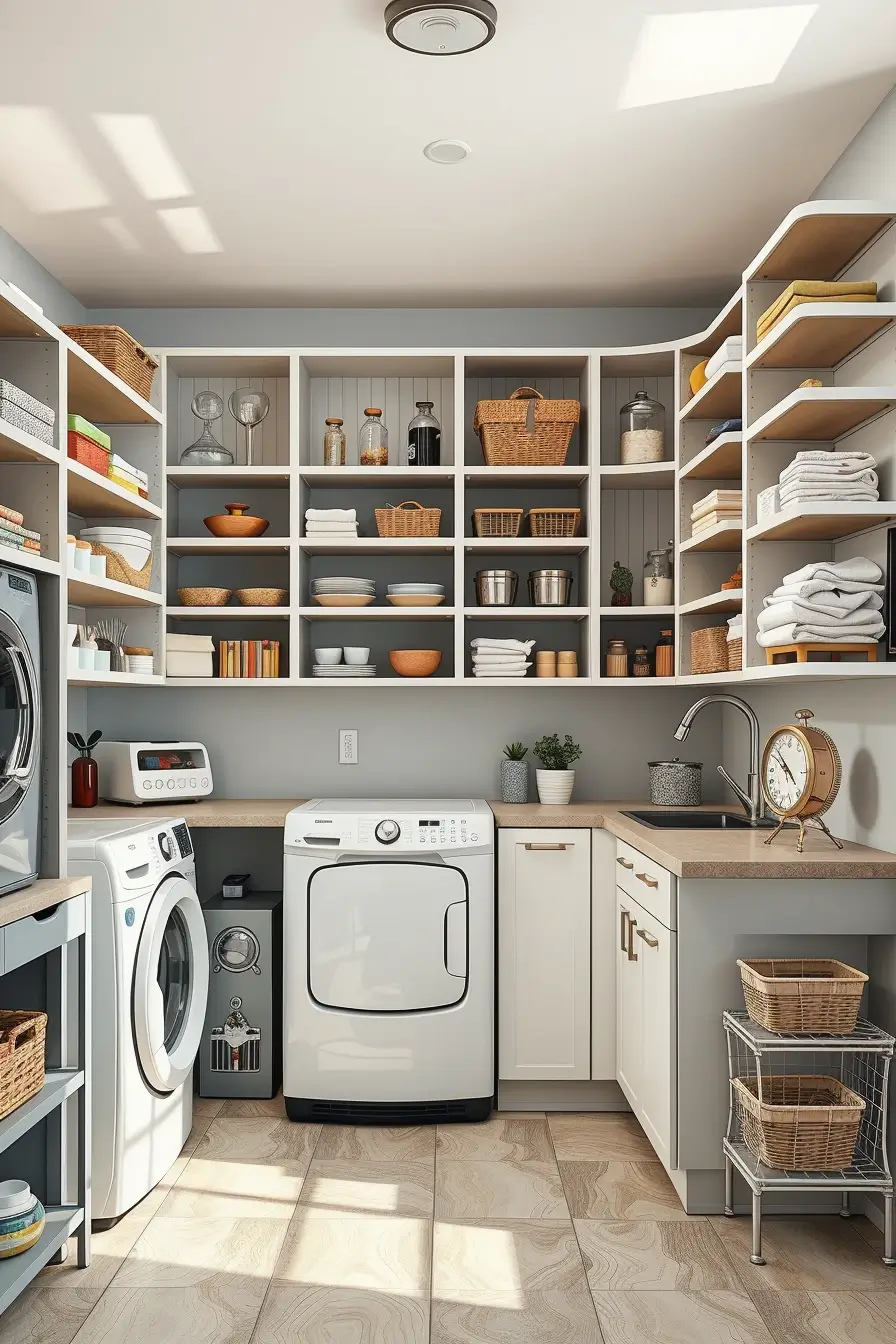 65 Pantry In Laundry Room Ideas 2026: Modern, Stylish And Designer Storage Solutions