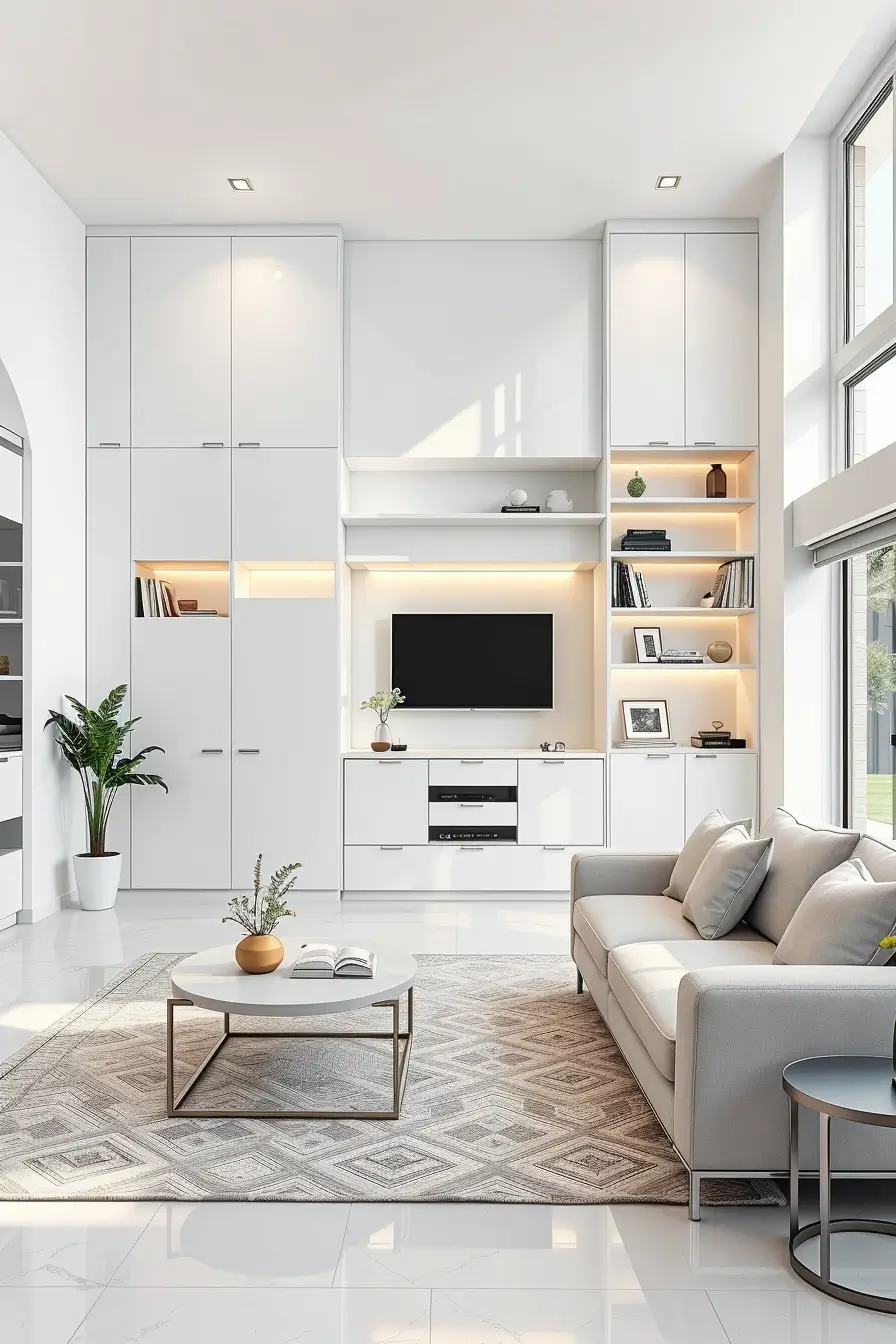 64 White Living Room Ideas 2026: Fresh Trends for Modern Homes