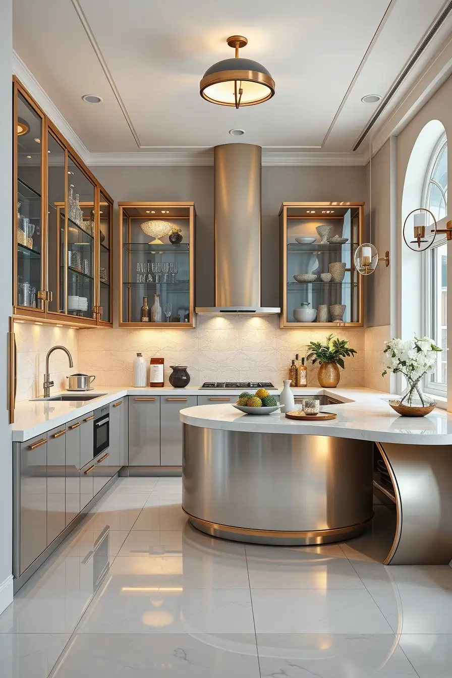 65 Small Kitchen Ideas 2026: Modern Designs, Curved Furniture & Space-Saving Trends