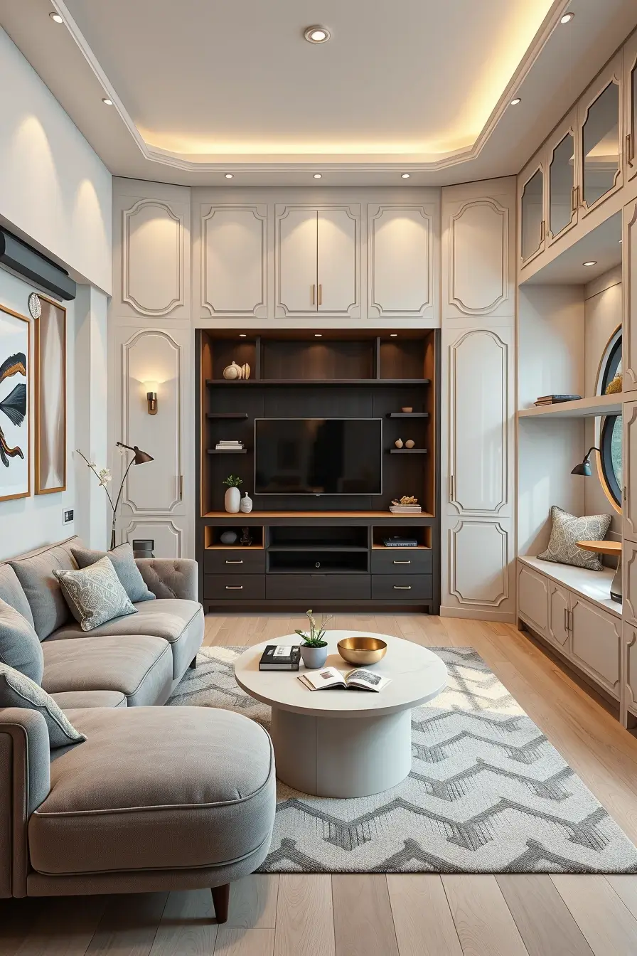 66  Compact Living Room Ideas 2026: Modern, Stylish & Space-Saving Design Inspiration