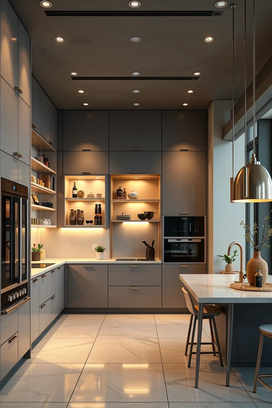 64 Kitchen Layouts 2026: Stylish Curved and Modern Designer Kitchen Ideas