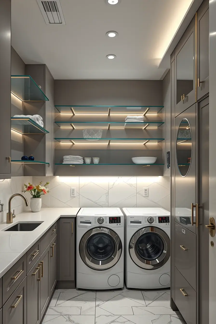 62 Laundry Room Shelves Ideas 2026: Stylish, Modern and Designer Storage Solutions