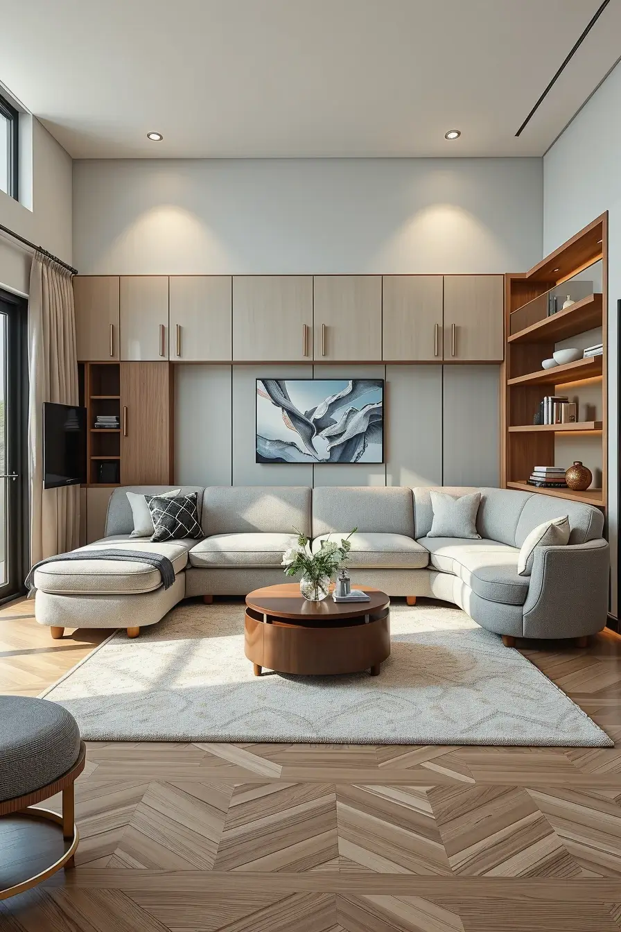 66  Compact Living Room Ideas 2026: Modern, Stylish & Space-Saving Design Inspiration