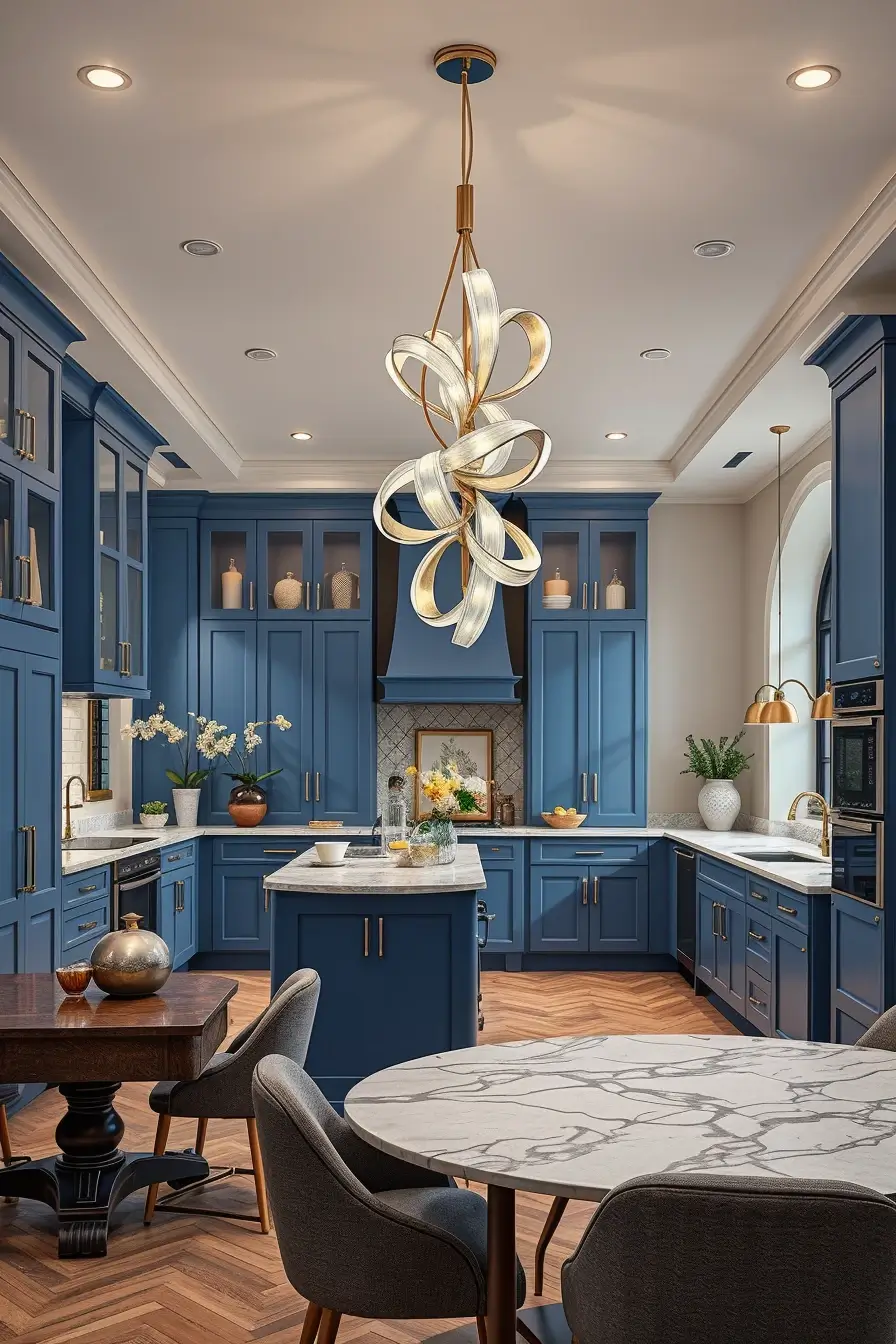 64 Blues Kitchen Ideas 2026: Modern Designer Blue Kitchens With Luxury Style