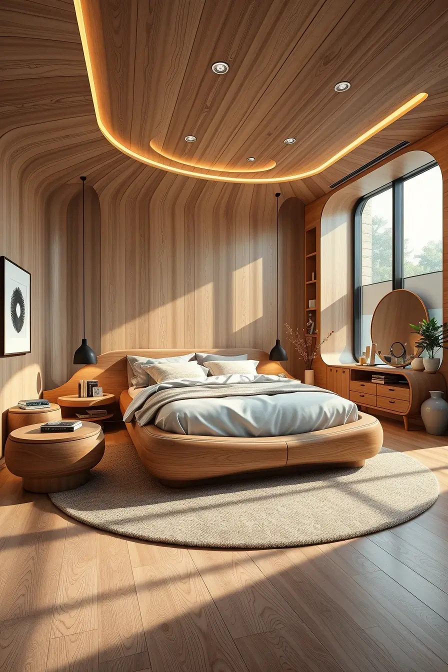 62 Wooden Bed Design Ideas 2026 With Sculptural And Designer Wooden Headboards