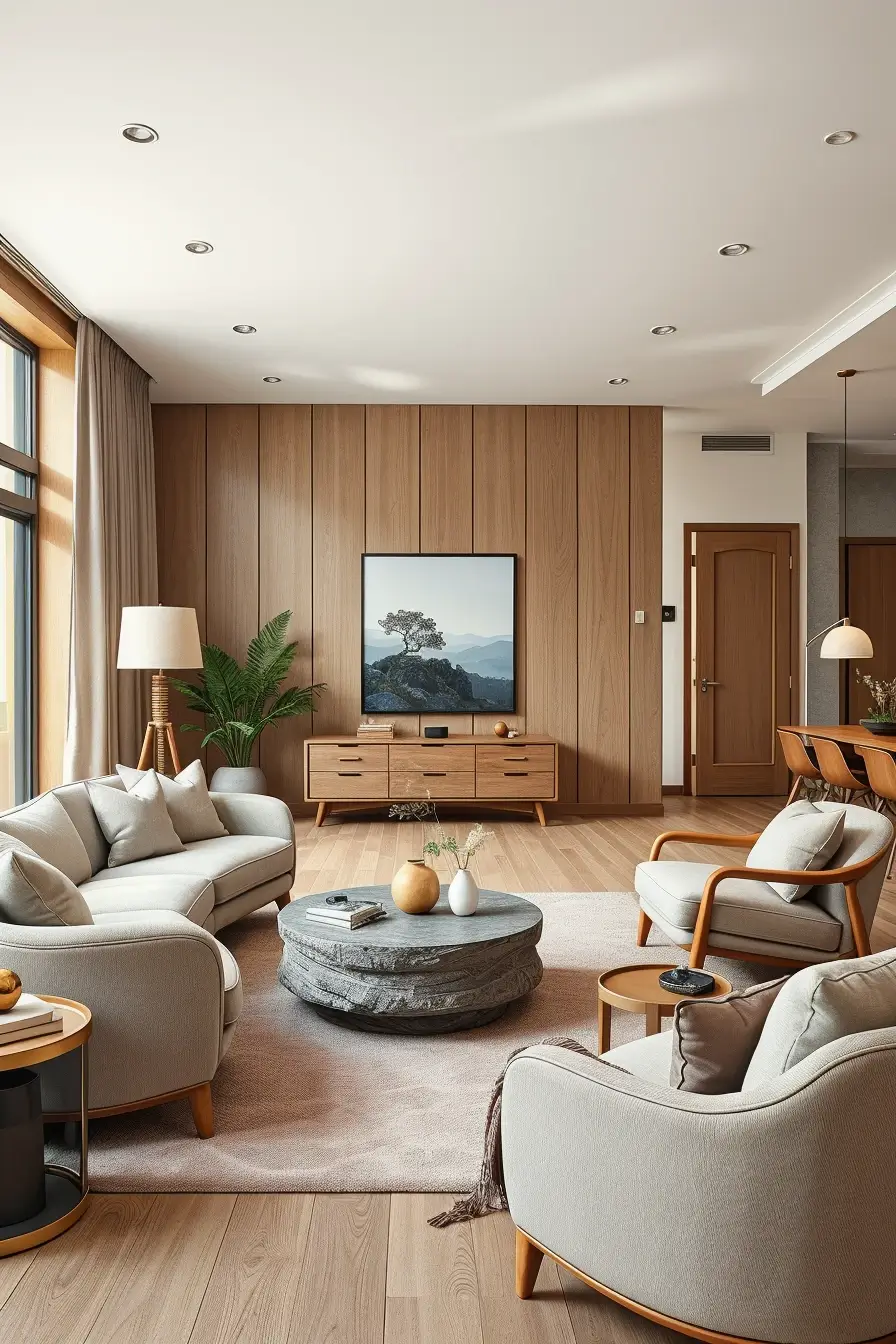 68 Apartment Living Room Designs 2026: Modern, Stylish, Curved Interior Ideas