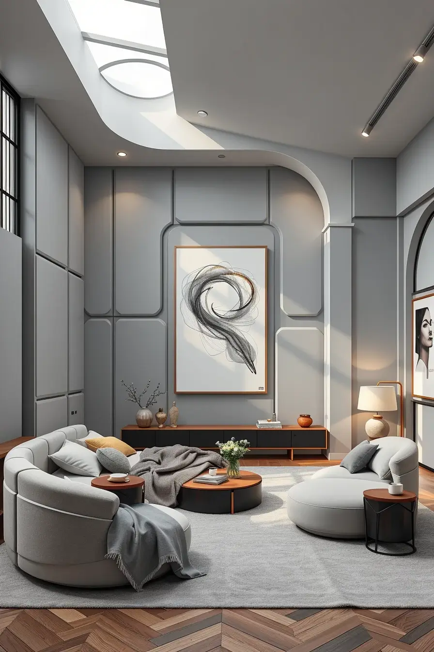 64 Grey Bedroom Ideas 2026: Modern Designer Grey Bedrooms With Curved Furniture