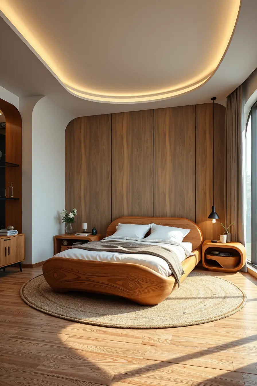 62 Wooden Bed Design Ideas 2026 With Sculptural And Designer Wooden Headboards