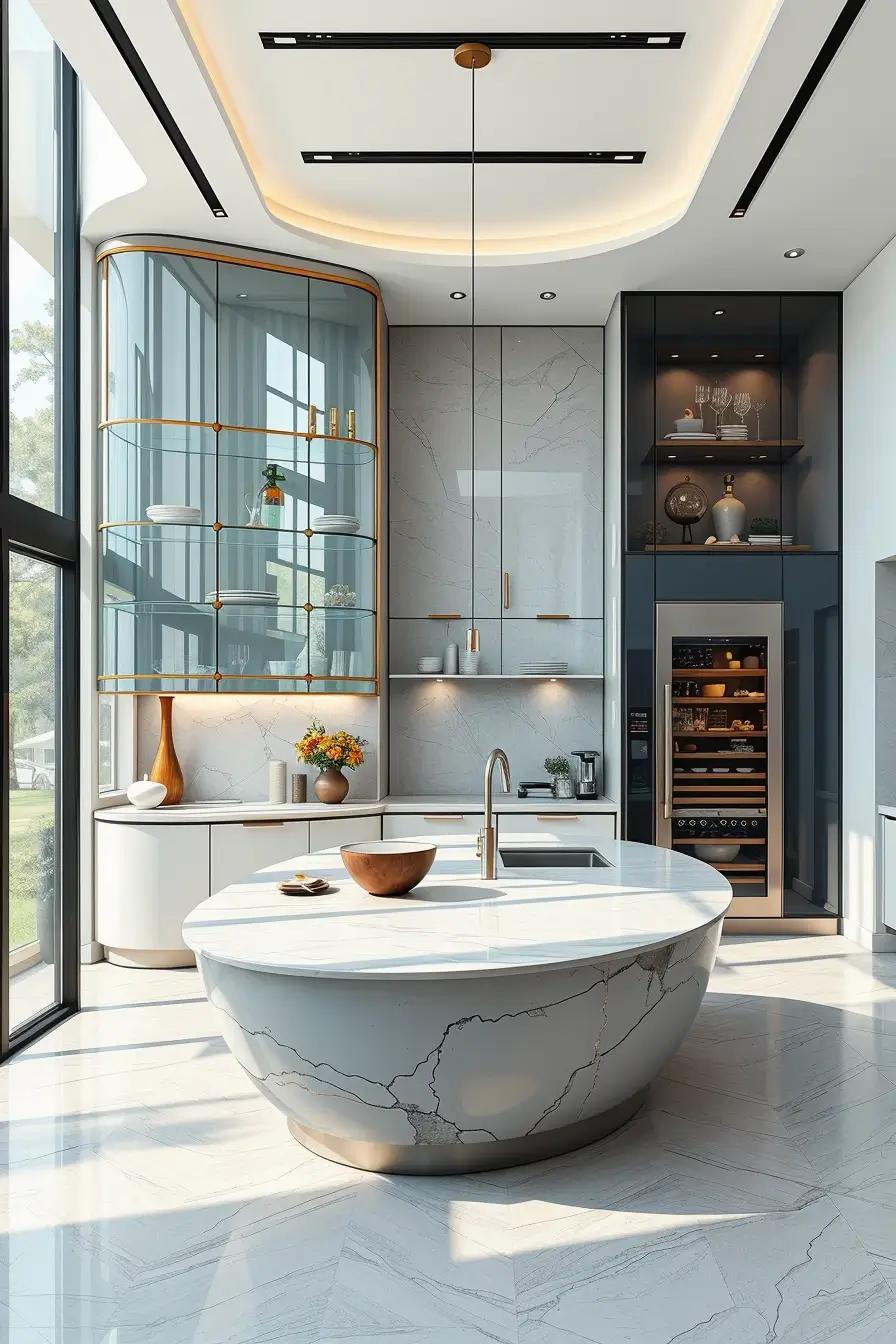 64 Kitchen Remodel Concepts for 2026: Stylish Curved, Oval, and Streamlined Design Ideas