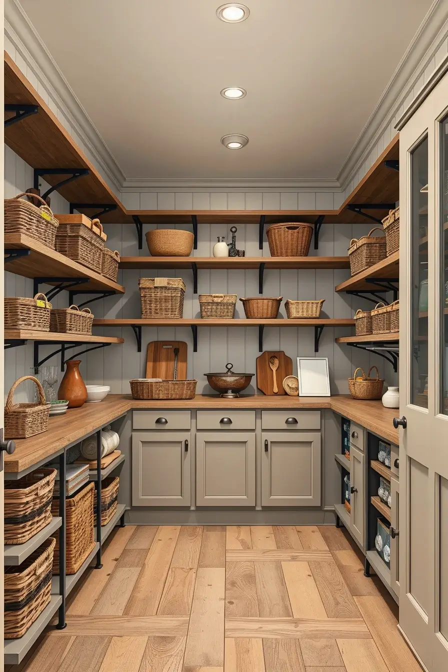 64 Farmhouse Pantry Ideas 2026 For Stylish And Functional Kitchens