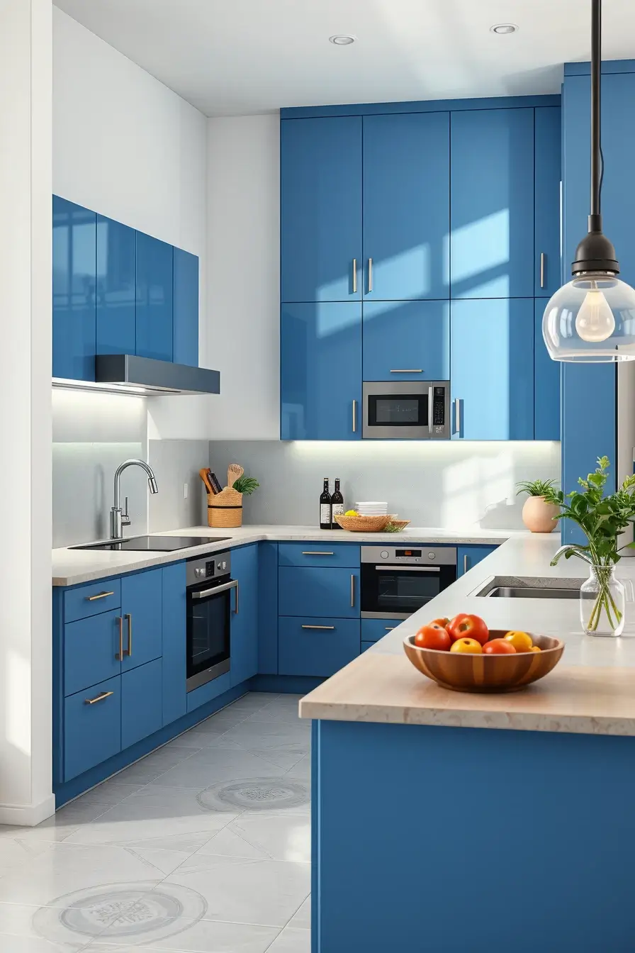 64 Blues Kitchen Ideas 2026: Modern Designer Blue Kitchens With Luxury Style