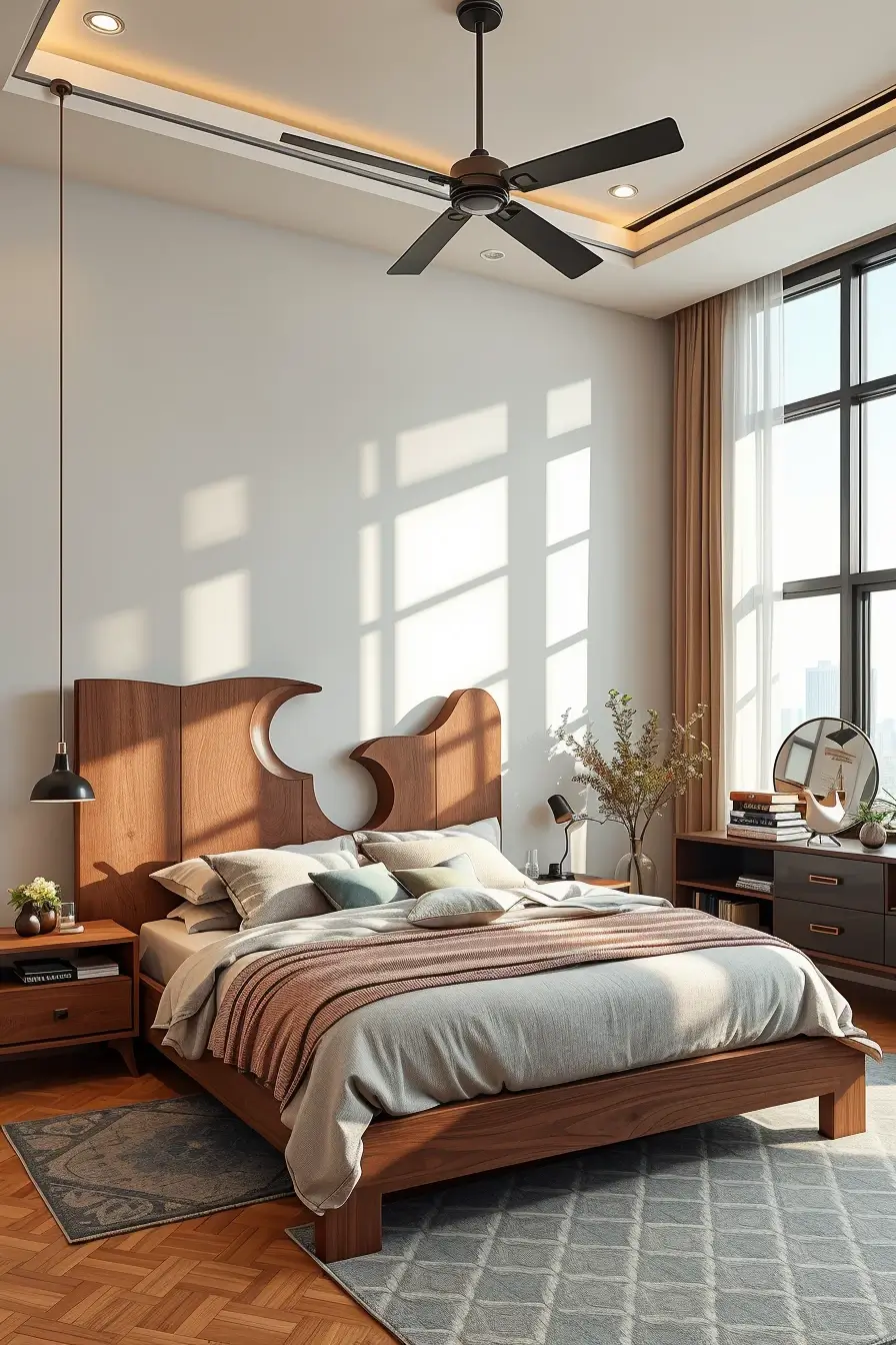 62 Wooden Bed Design Ideas 2026 With Sculptural And Designer Wooden Headboards