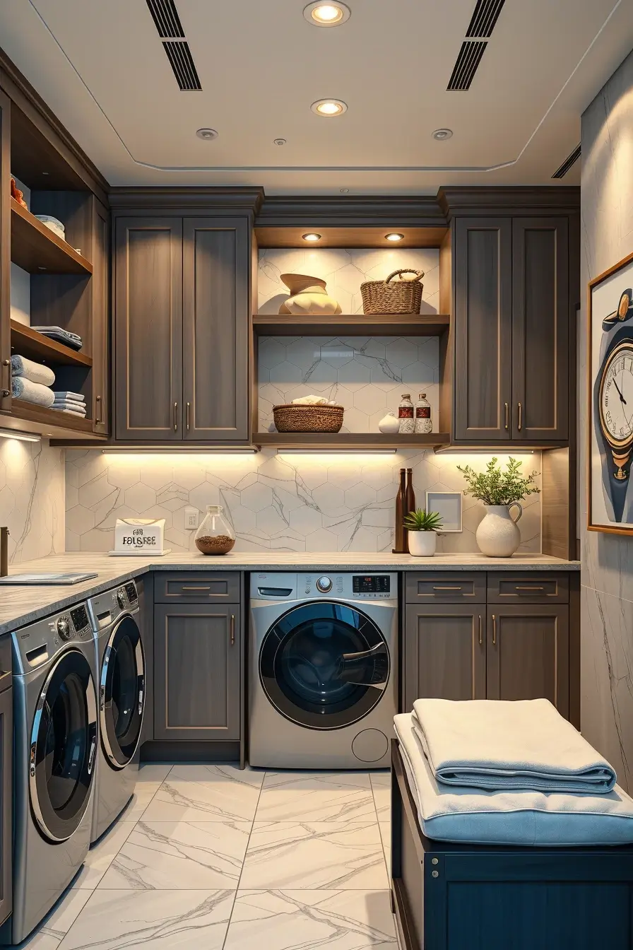 62 Laundry Room Shelves Ideas 2026: Stylish, Modern and Designer Storage Solutions