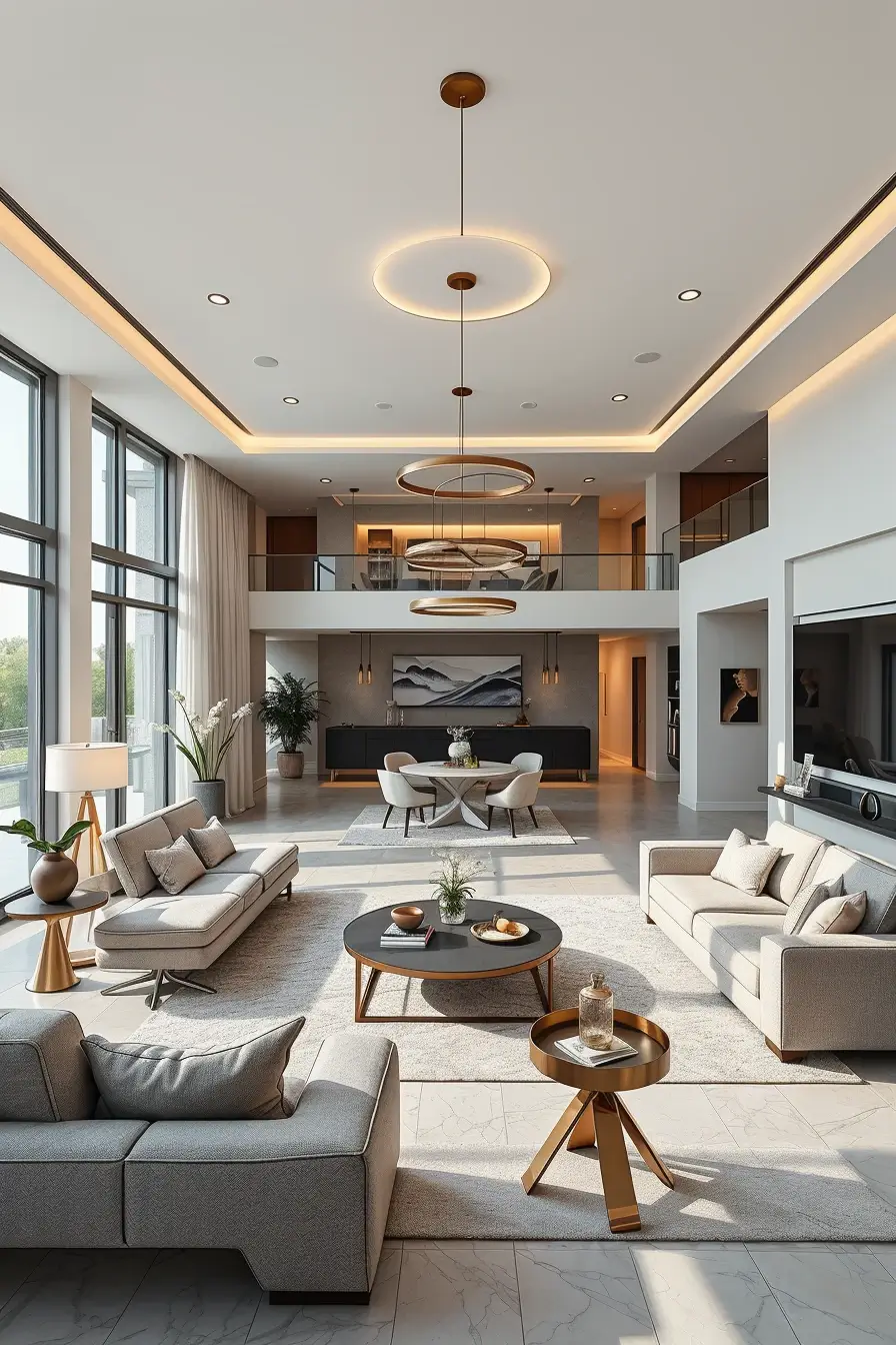 65 Living Room Inspo 2026: Futuristic, Ultra Modern & Smart Interior Ideas