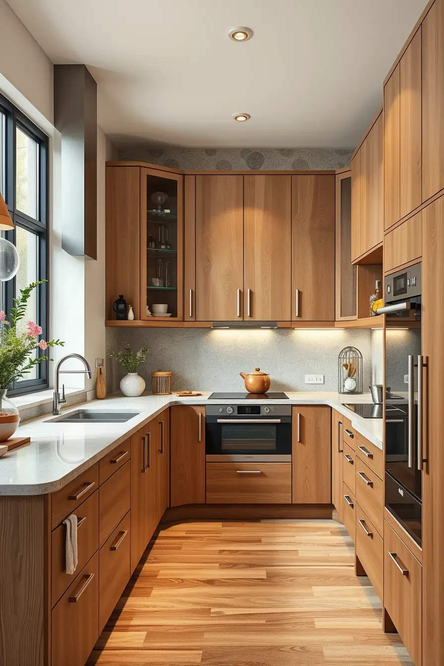 62 Oak Kitchen Ideas 2026: Sculptural, Curved and Designer Oak Interiors