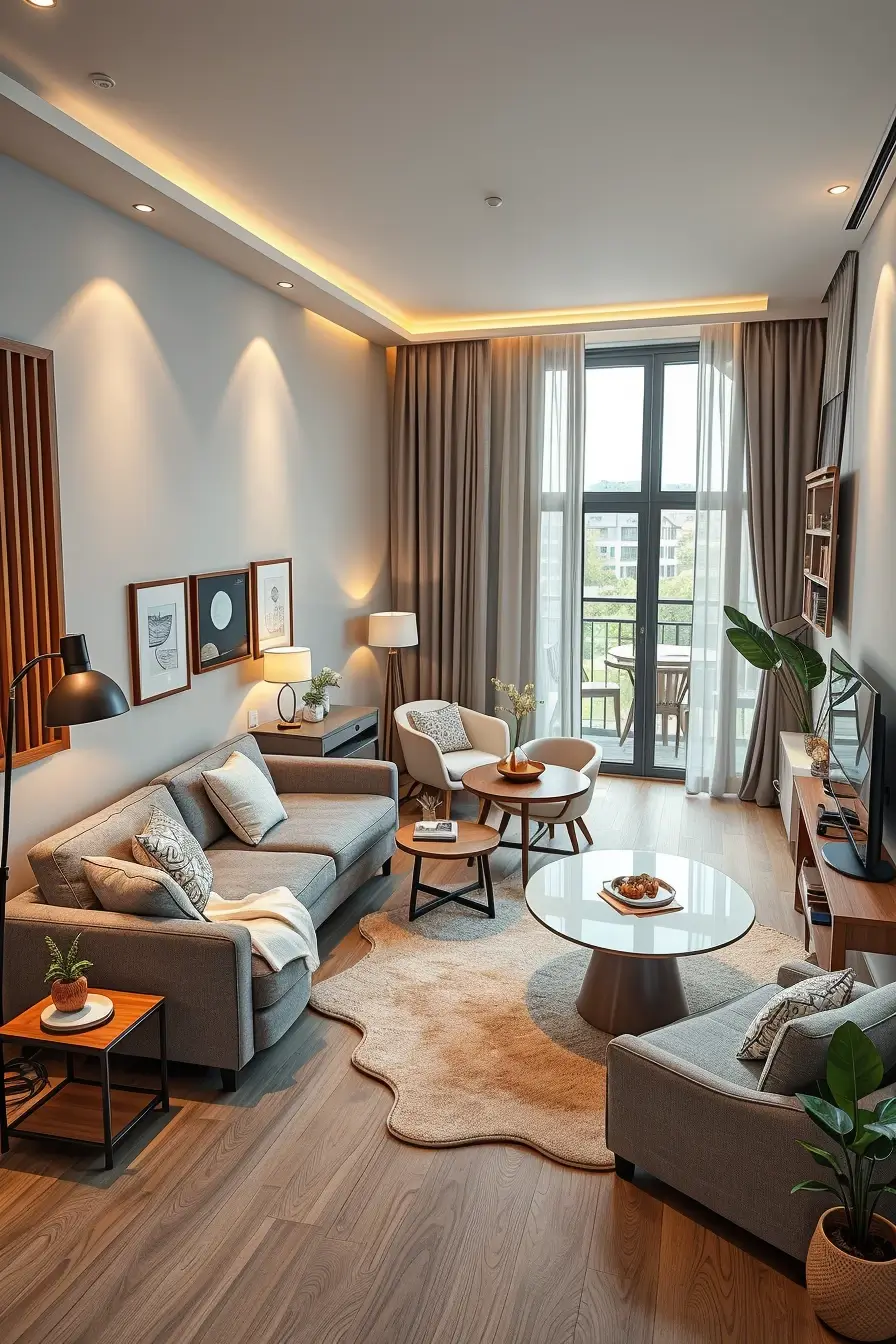 66  Compact Living Room Ideas 2026: Modern, Stylish & Space-Saving Design Inspiration