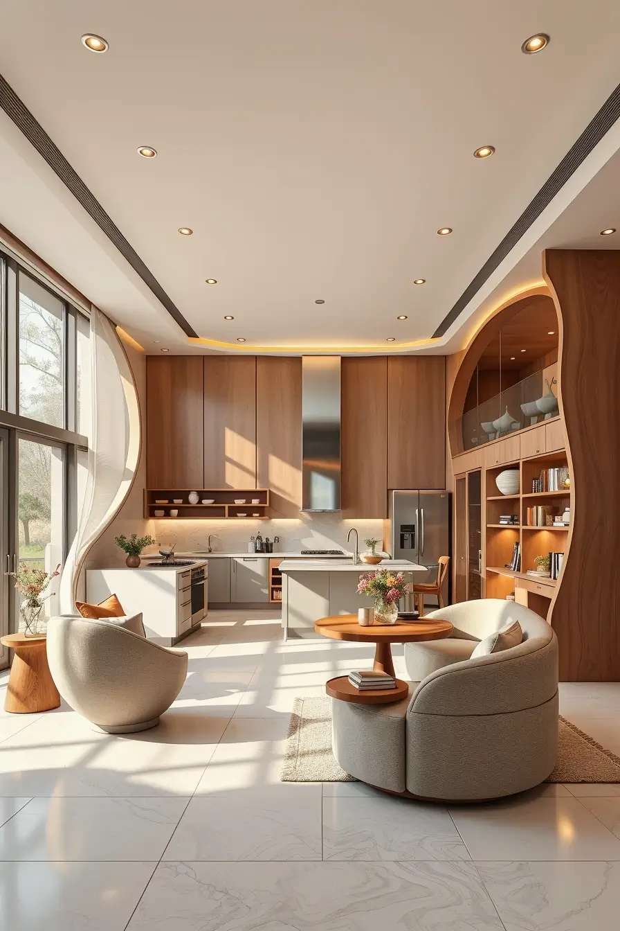 64 Kitchen Remodel Concepts for 2026: Stylish Curved, Oval, and Streamlined Design Ideas