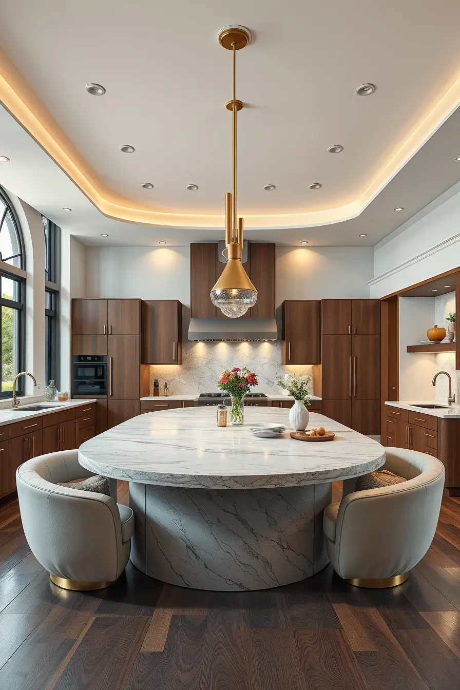 64 Kitchen Remodel Concepts for 2026: Stylish Curved, Oval, and Streamlined Design Ideas