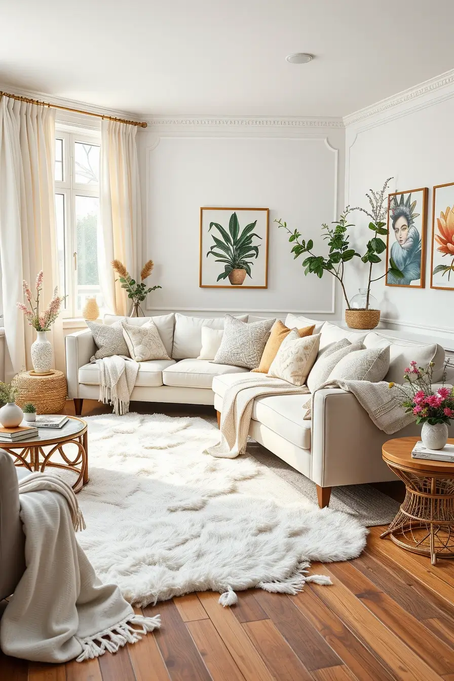 64 White Living Room Ideas 2026: Fresh Trends for Modern Homes