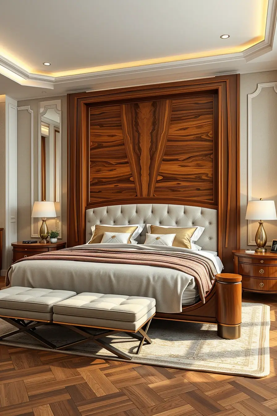 62 Wooden Bed Design Ideas 2026 With Sculptural And Designer Wooden Headboards
