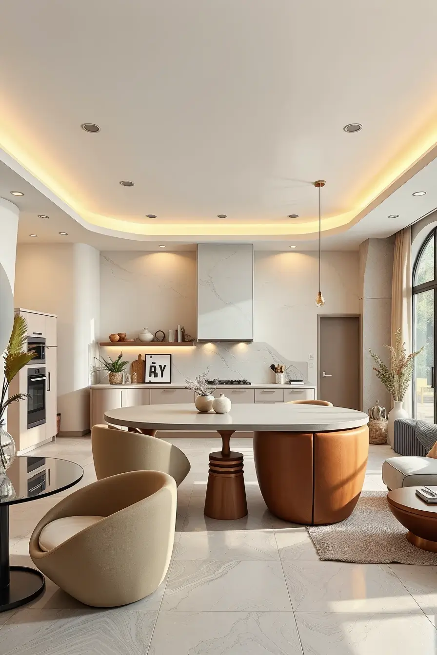 64 Kitchen Remodel Concepts for 2026: Stylish Curved, Oval, and Streamlined Design Ideas