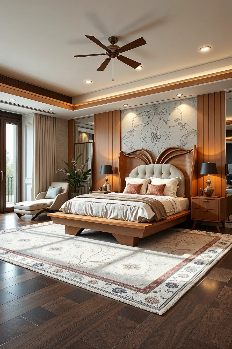 62 Wooden Bed Design Ideas 2026 With Sculptural And Designer Wooden Headboards