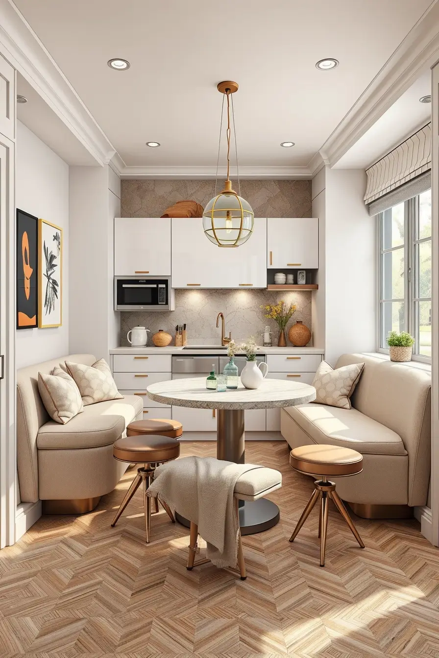 65 Small Kitchen Ideas 2026: Modern Designs, Curved Furniture & Space-Saving Trends