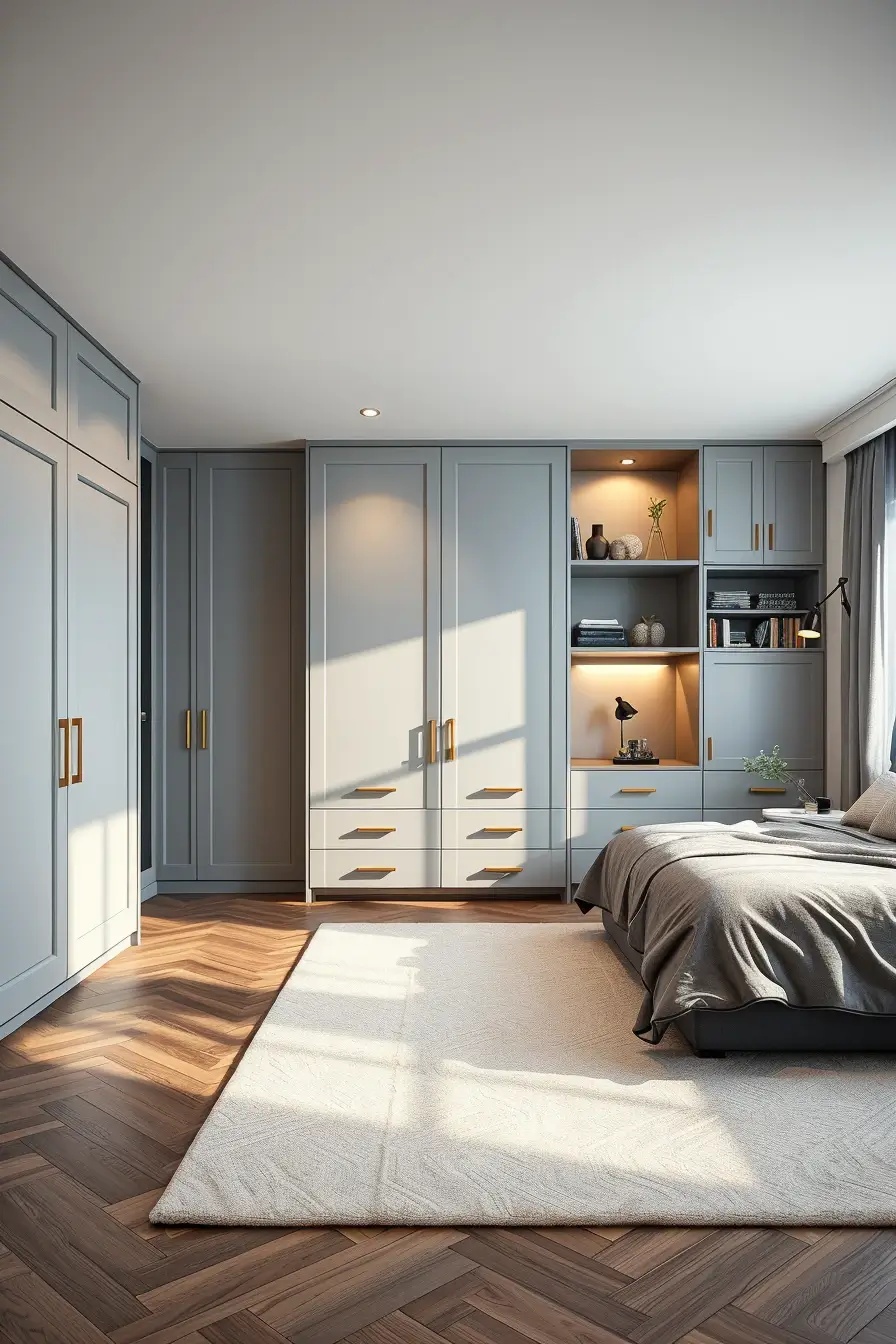 64 Grey Bedroom Ideas 2026: Modern Designer Grey Bedrooms With Curved Furniture