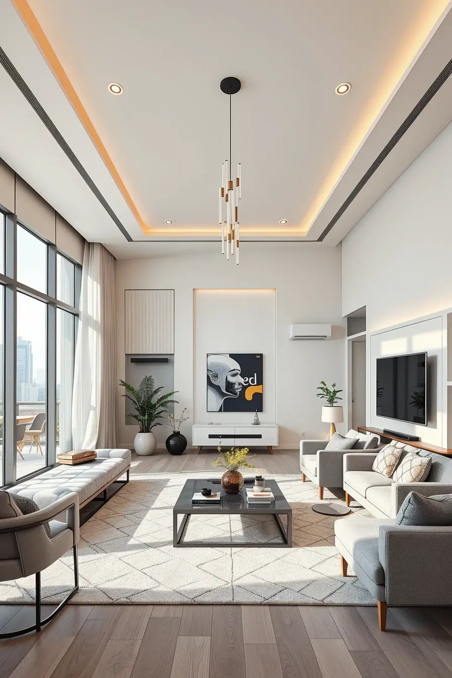 65 Living Room Inspo 2026: Futuristic, Ultra Modern & Smart Interior Ideas