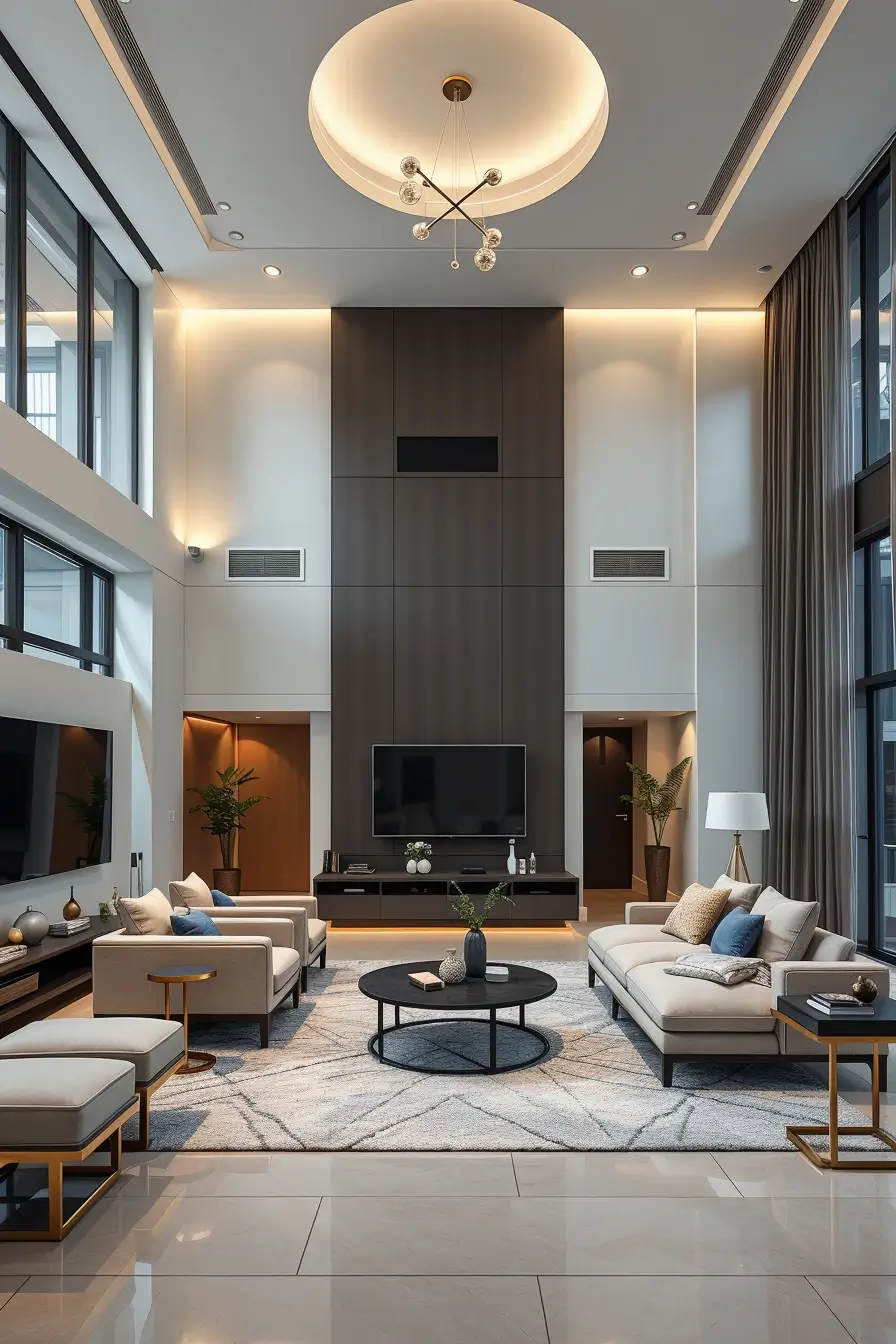 65 Living Room Inspo 2026: Futuristic, Ultra Modern & Smart Interior Ideas