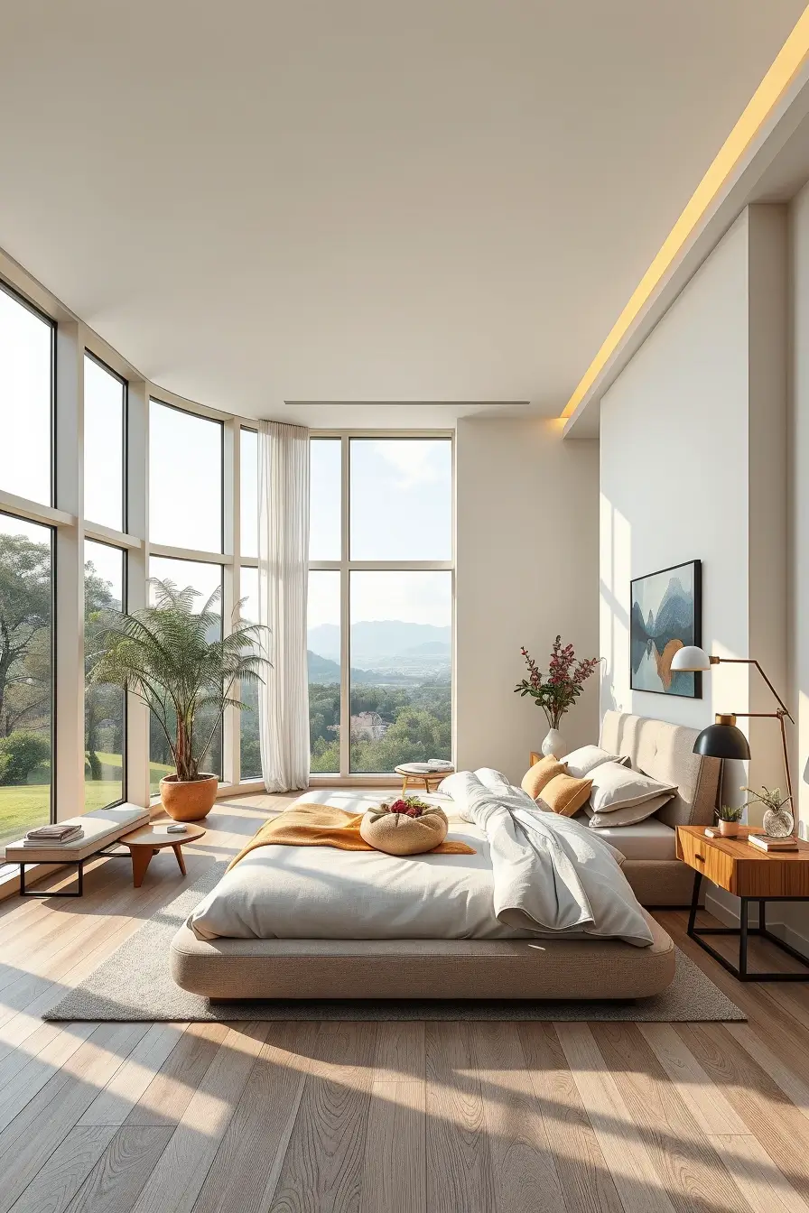 65 Minimalists Bedroom Ideas 2026: Stylish Minimalist Bedrooms With Curved Designer Furniture