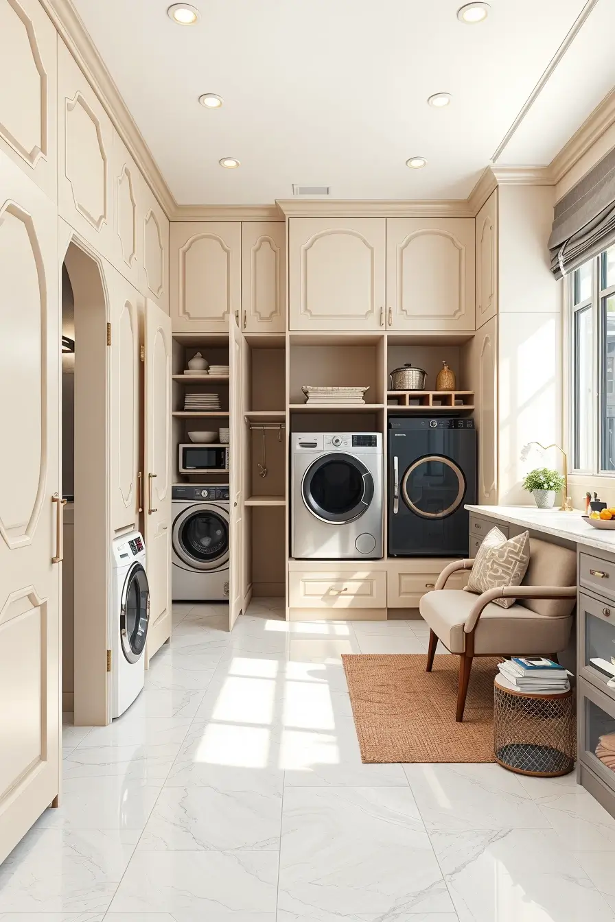 65 Pantry In Laundry Room Ideas 2026: Modern, Stylish And Designer Storage Solutions