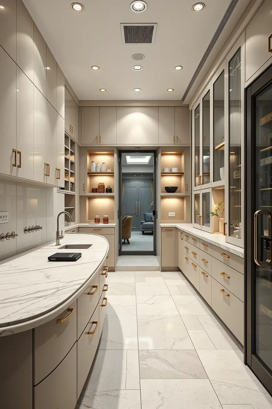 64 Pantry Renovation Ideas 2026: Modern, Designer & Curved Pantry Designs