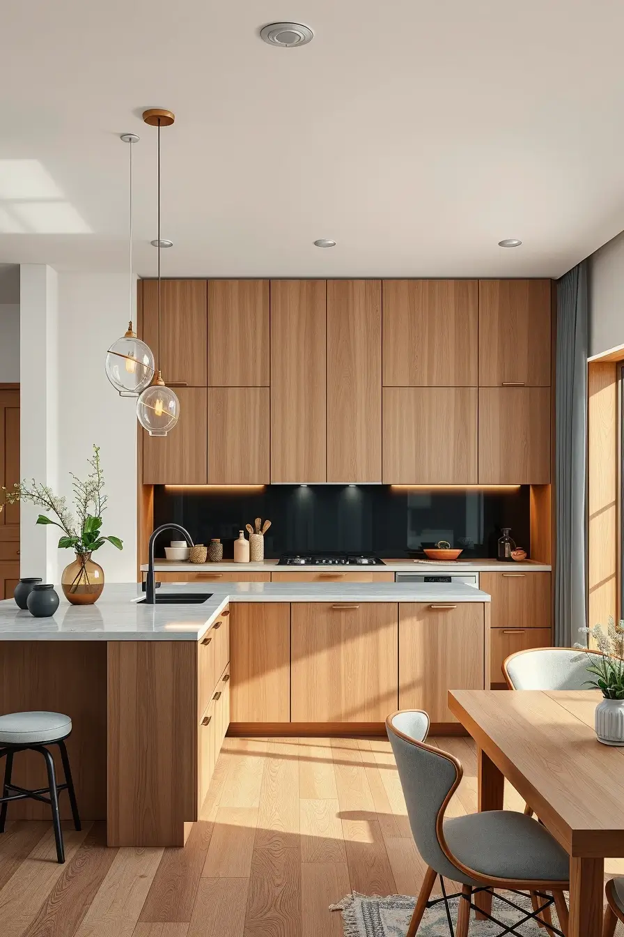 62 Oak Kitchen Ideas 2026: Sculptural, Curved and Designer Oak Interiors