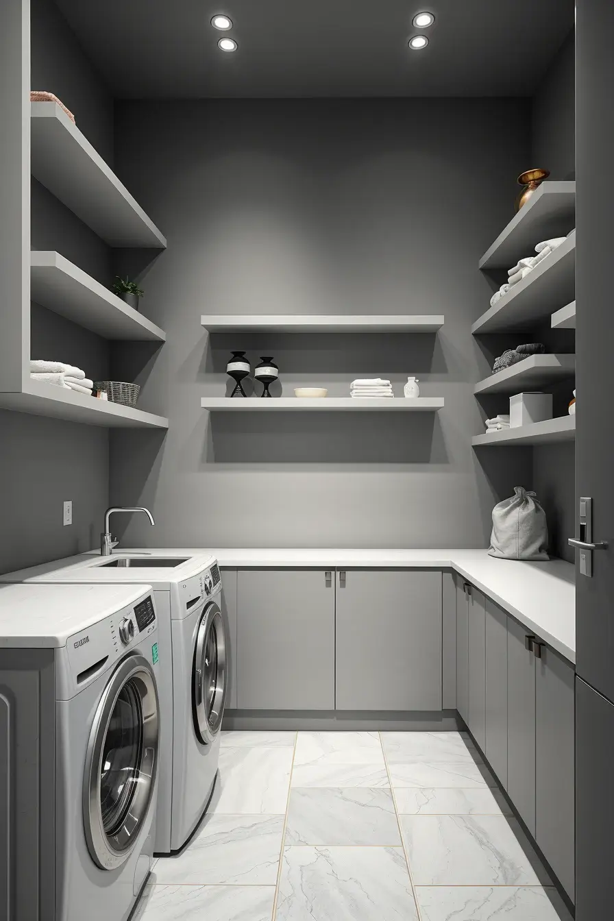 62 Laundry Room Shelves Ideas 2026: Stylish, Modern and Designer Storage Solutions