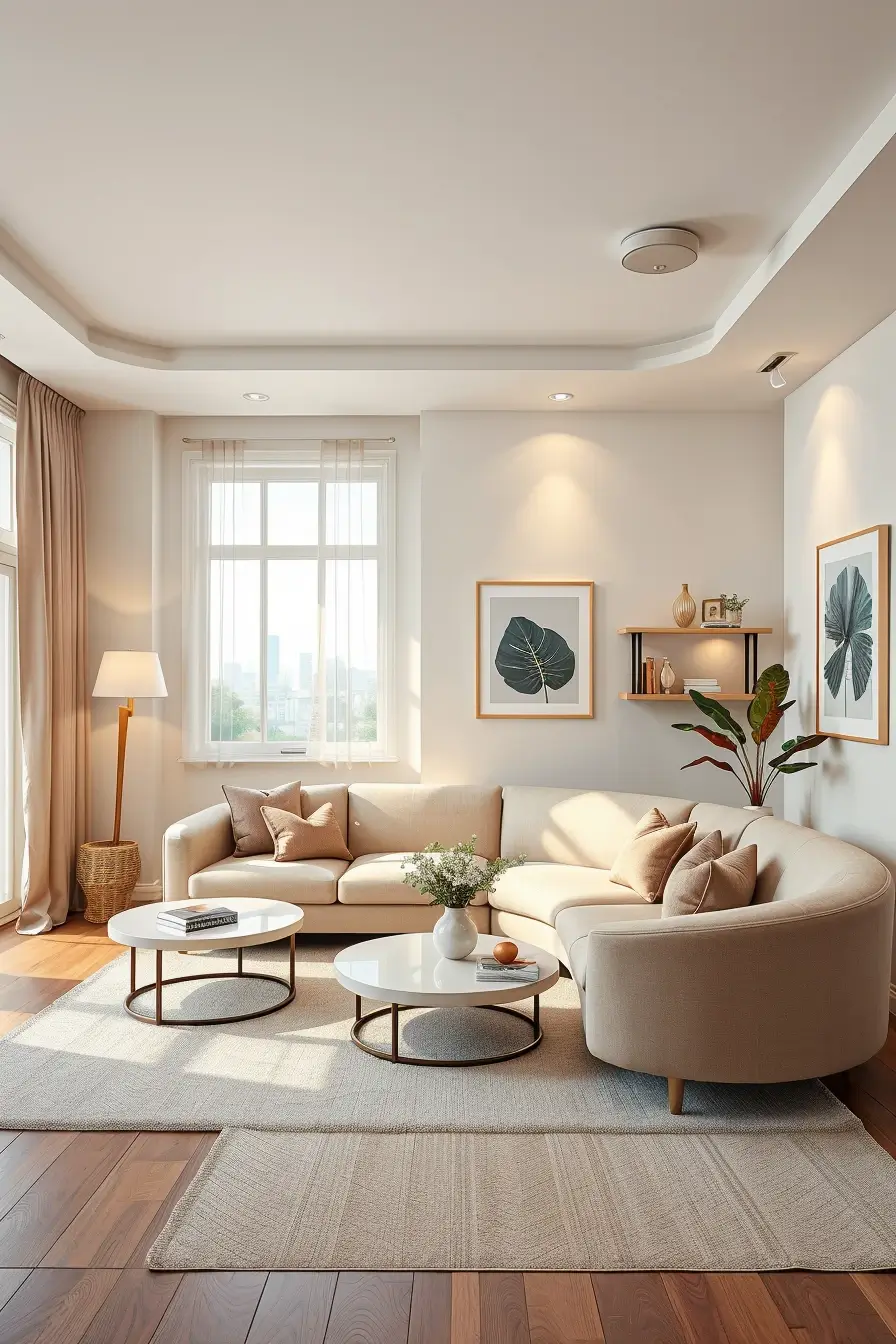 68 Apartment Living Room Designs 2026: Modern, Stylish, Curved Interior Ideas