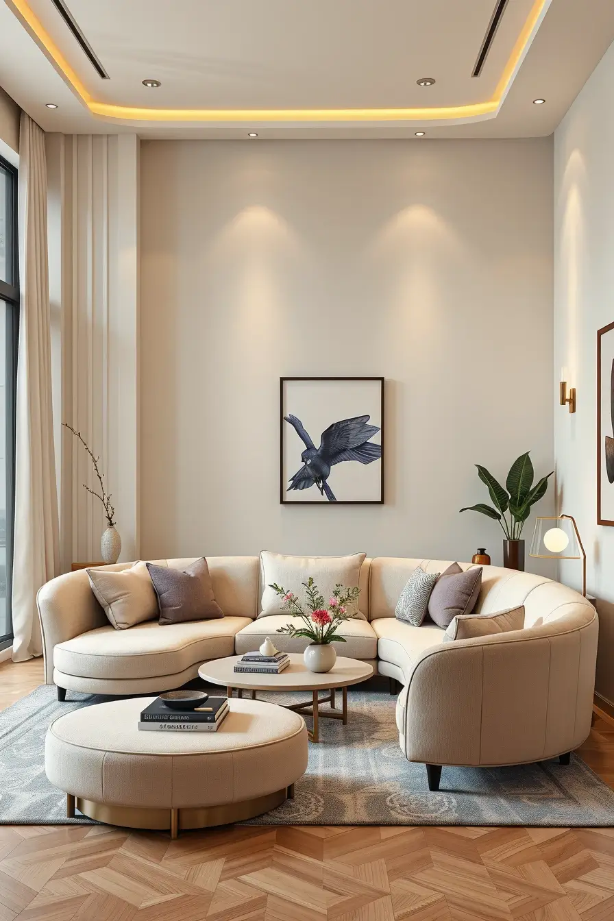 68 Apartment Living Room Designs 2026: Modern, Stylish, Curved Interior Ideas