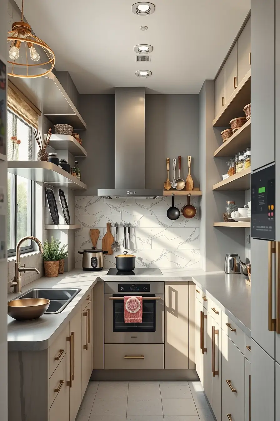 65 Small Kitchen Ideas 2026: Modern Designs, Curved Furniture & Space-Saving Trends