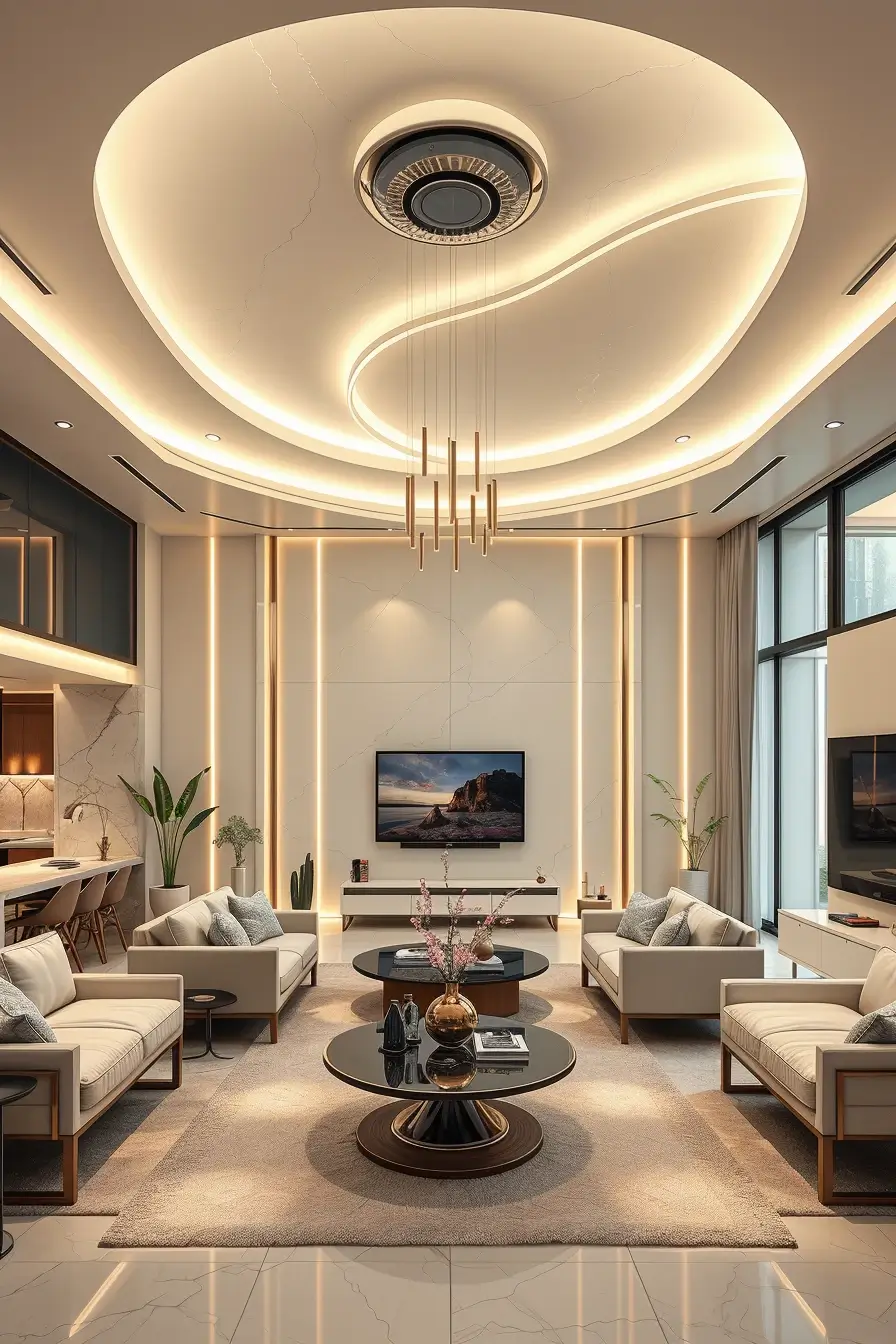 65 Living Room Inspo 2026: Futuristic, Ultra Modern & Smart Interior Ideas