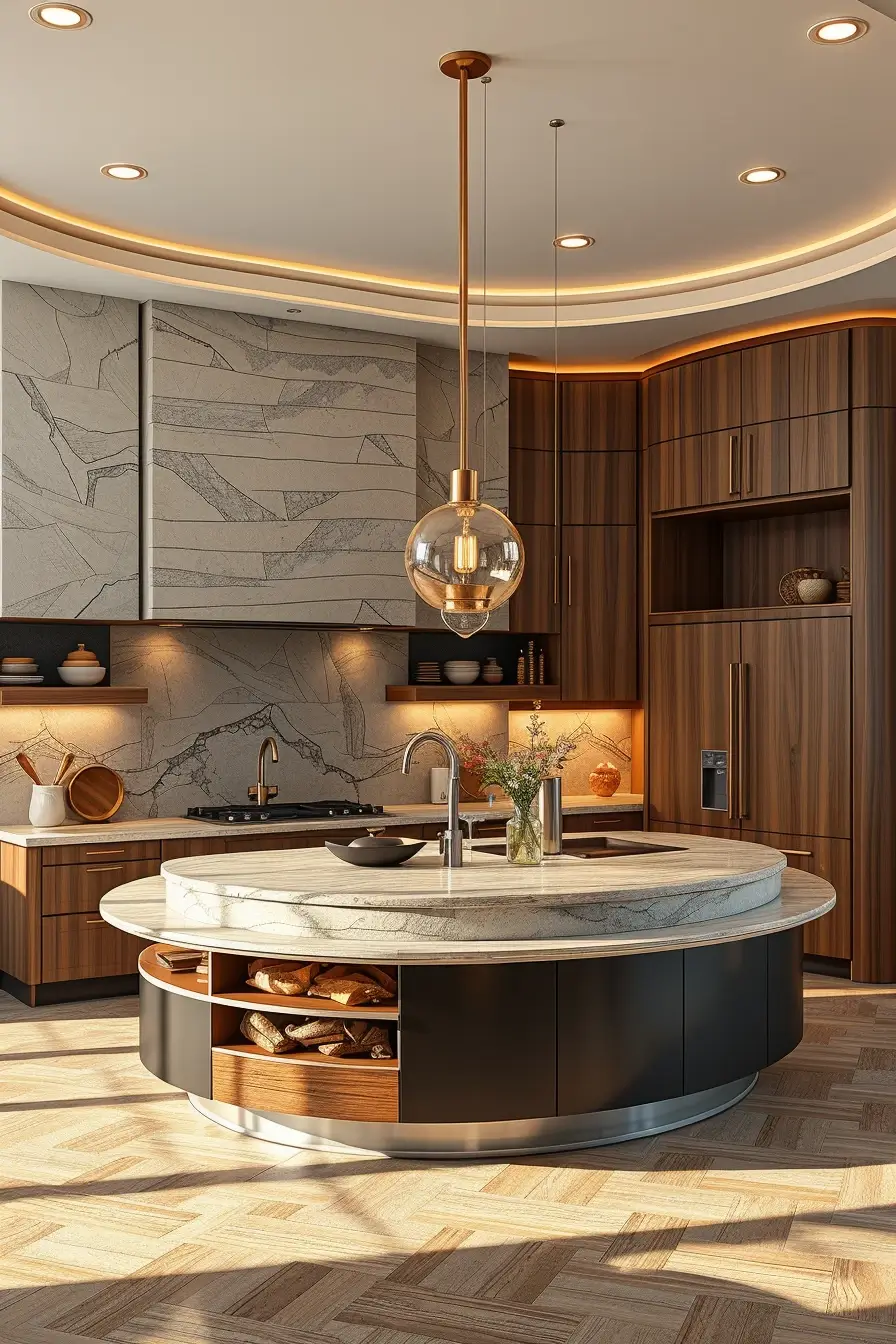 64 Kitchen Remodel Concepts for 2026: Stylish Curved, Oval, and Streamlined Design Ideas