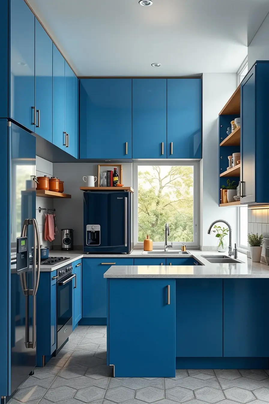 64 Blues Kitchen Ideas 2026: Modern Designer Blue Kitchens With Luxury Style