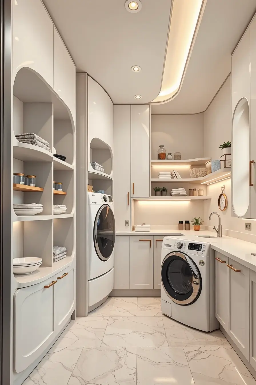 62 Laundry Room Shelves Ideas 2026: Stylish, Modern and Designer Storage Solutions