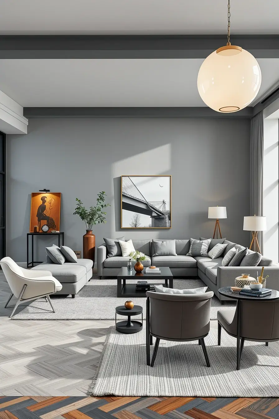 64 Gray Living Room Designs Ideas 2026: Modern Inspiration for Stylish Interiors