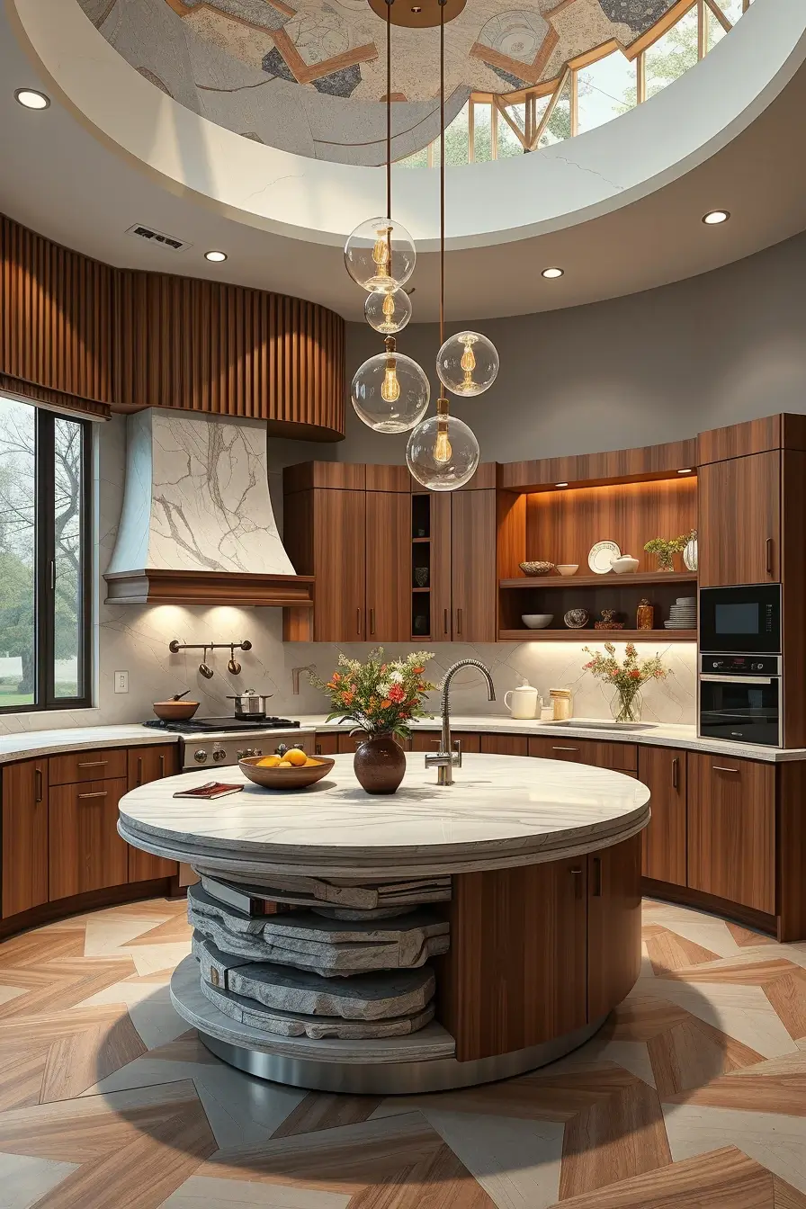 64 Kitchen Remodel Concepts for 2026: Stylish Curved, Oval, and Streamlined Design Ideas