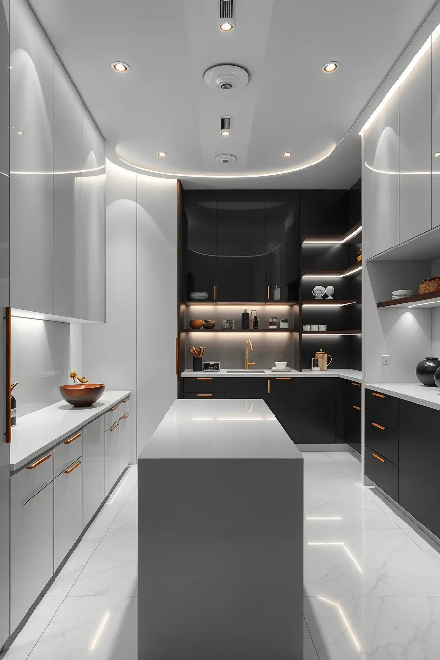 64 Pantry Renovation Ideas 2026: Modern, Designer & Curved Pantry Designs