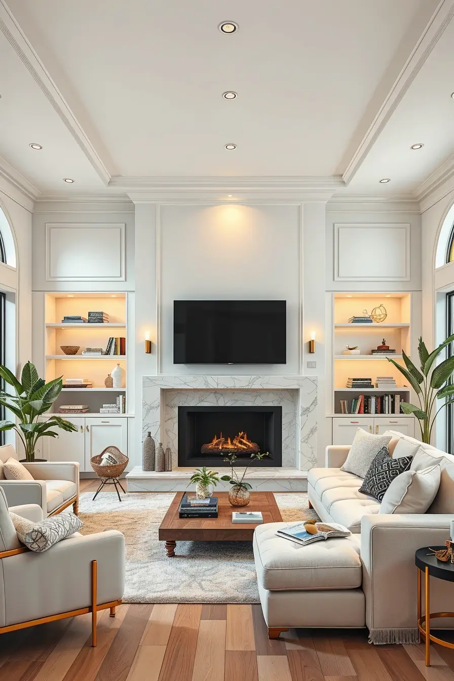64 White Living Room Ideas 2026: Fresh Trends for Modern Homes